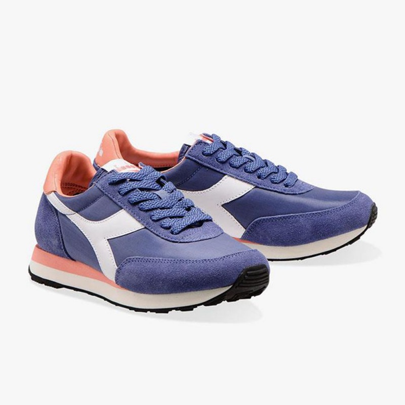 Diadora Koala Låga Sneakers Dam Blå | RMVZISE-42