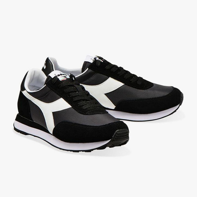 Diadora Koala Låga Sneakers Dam Svarta | KDTFHGS-52