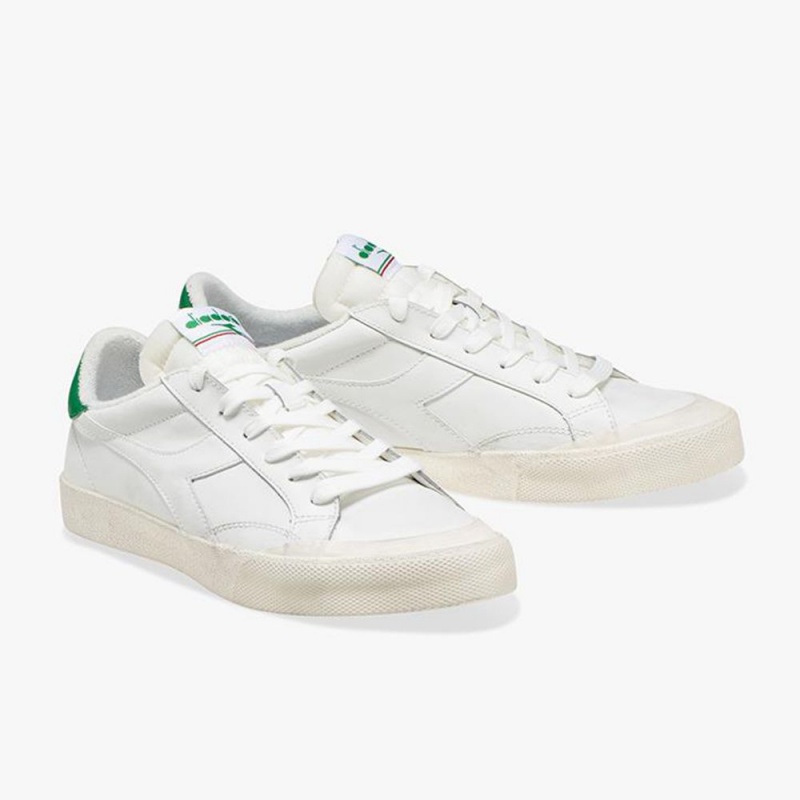 Diadora Melody Låga Sneakers Dam Gröna | OLZYHMT-42