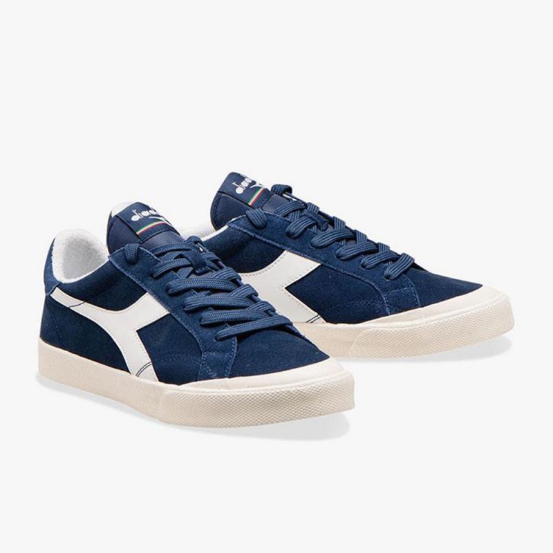 Diadora Melody Låga Sneakers Dam Marinblå | AWEMPBQ-74