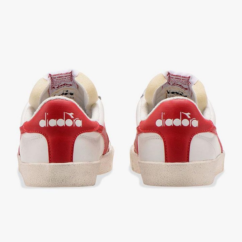 Diadora Melody Låga Sneakers Dam Röda | IODRTBY-23