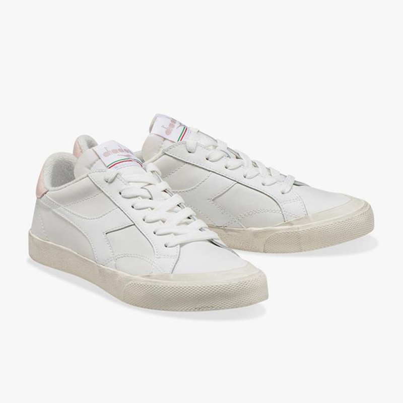 Diadora Melody Låga Sneakers Dam Rosa | HCNEPBO-16