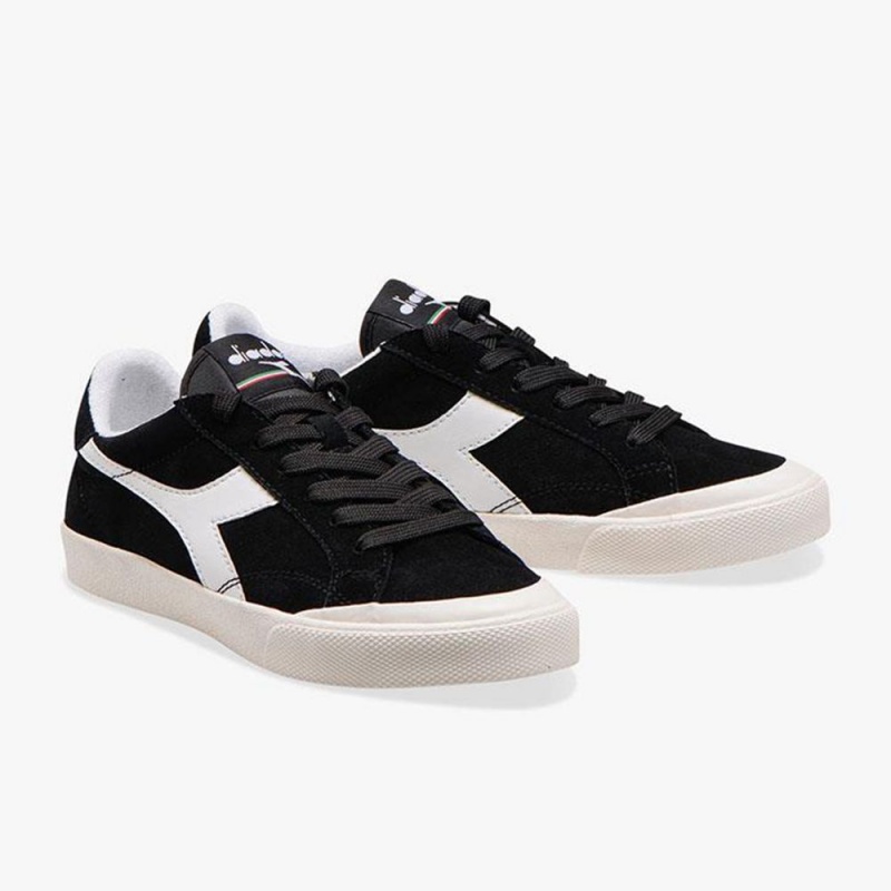 Diadora Melody Låga Sneakers Dam Svarta | VOPCATU-68