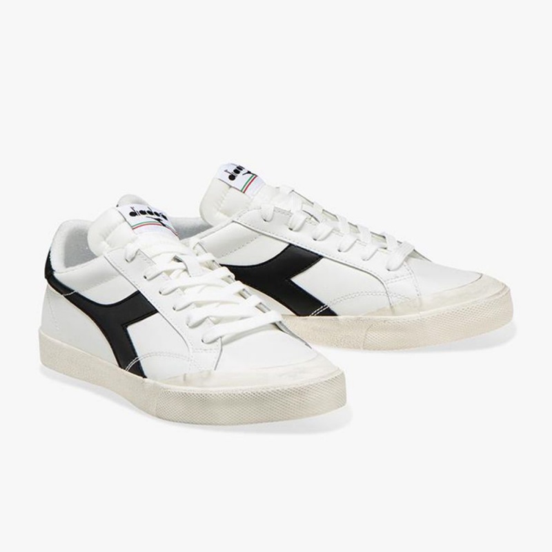 Diadora Melody Låga Sneakers Dam Svarta | IHJATVC-51