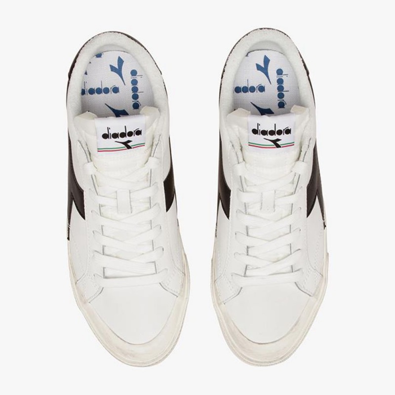 Diadora Melody Låga Sneakers Dam Svarta | IHJATVC-51