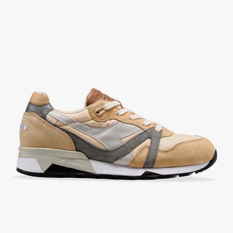 Diadora N9000 Låga Sneakers Herr Beige | KLNIRZF-64