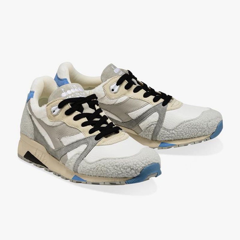 Diadora N9000 Låga Sneakers Herr Grå | UKJFGQE-95