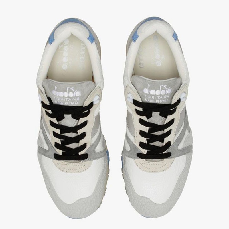 Diadora N9000 Låga Sneakers Herr Grå | UKJFGQE-95