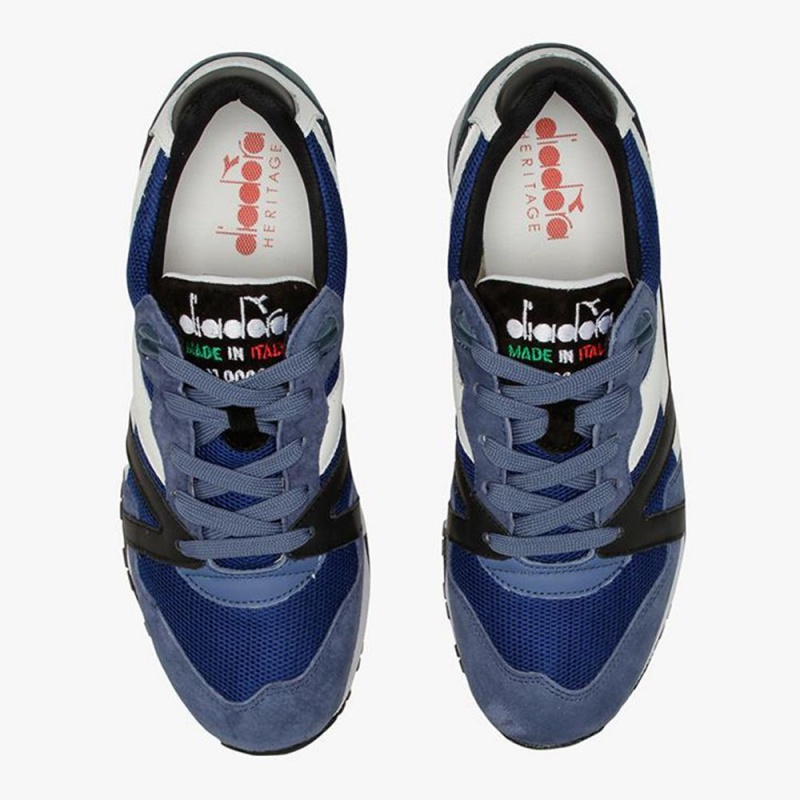 Diadora N9000 Låga Sneakers Herr Marinblå | YHTZAON-60