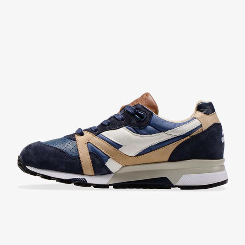 Diadora N9000 Låga Sneakers Herr Marinblå | NWOHTRQ-04