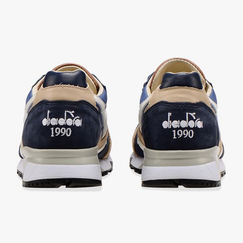 Diadora N9000 Låga Sneakers Herr Marinblå | NWOHTRQ-04