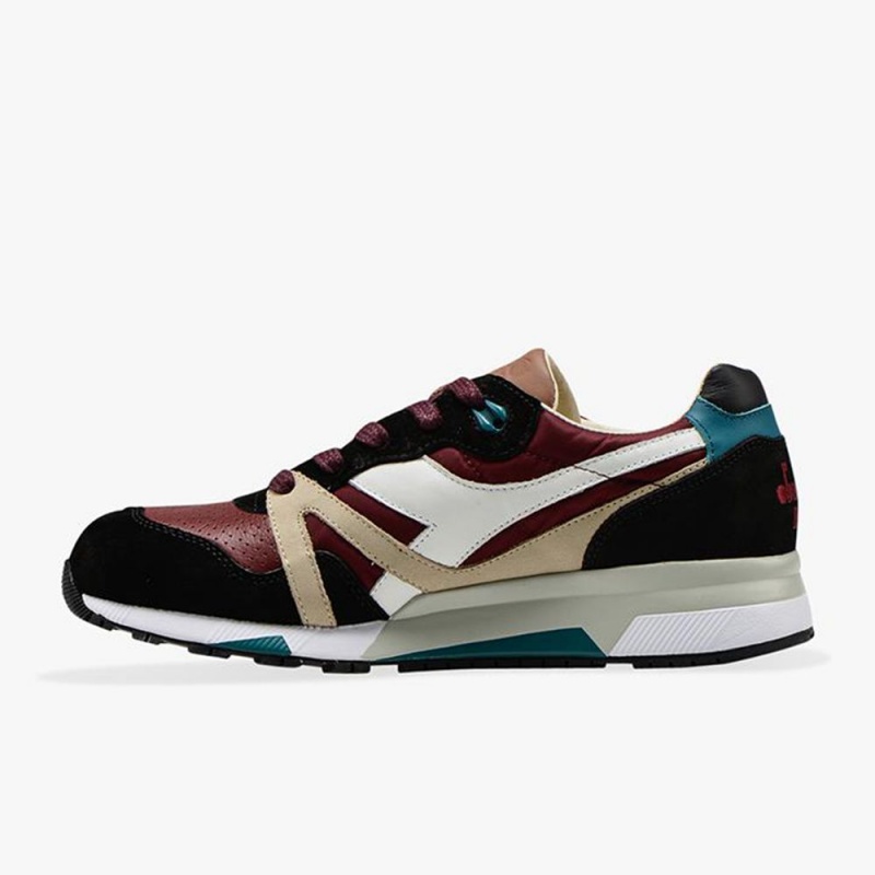 Diadora N9000 Låga Sneakers Herr Röda | CMWYBTR-28