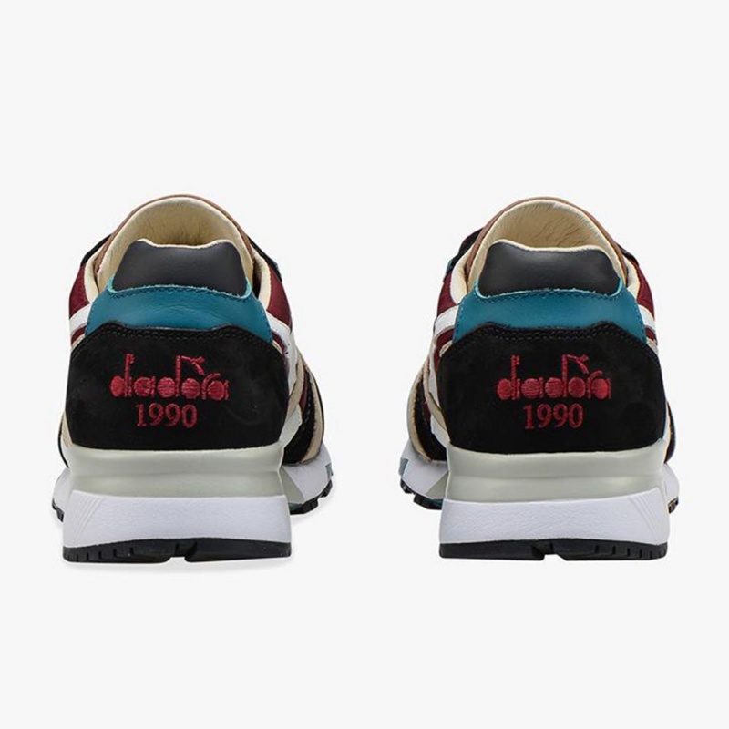 Diadora N9000 Låga Sneakers Herr Röda | CMWYBTR-28