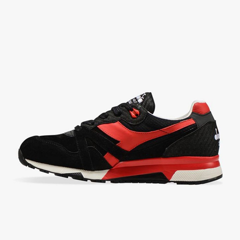 Diadora N9000 Låga Sneakers Herr Svarta | PCBFTEQ-90