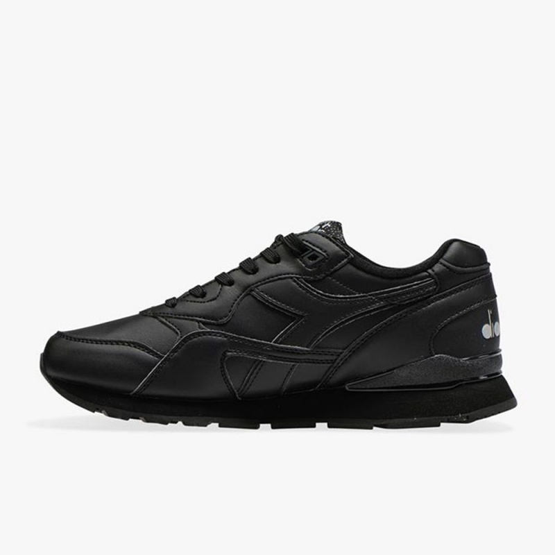 Diadora N.92 Låga Sneakers Dam Svarta | FZLWYJK-34