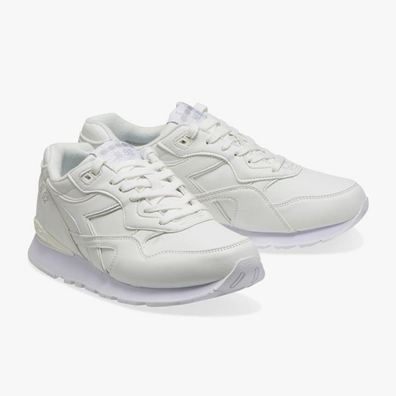 Diadora N.92 Låga Sneakers Dam Vita | NQGDBCX-36