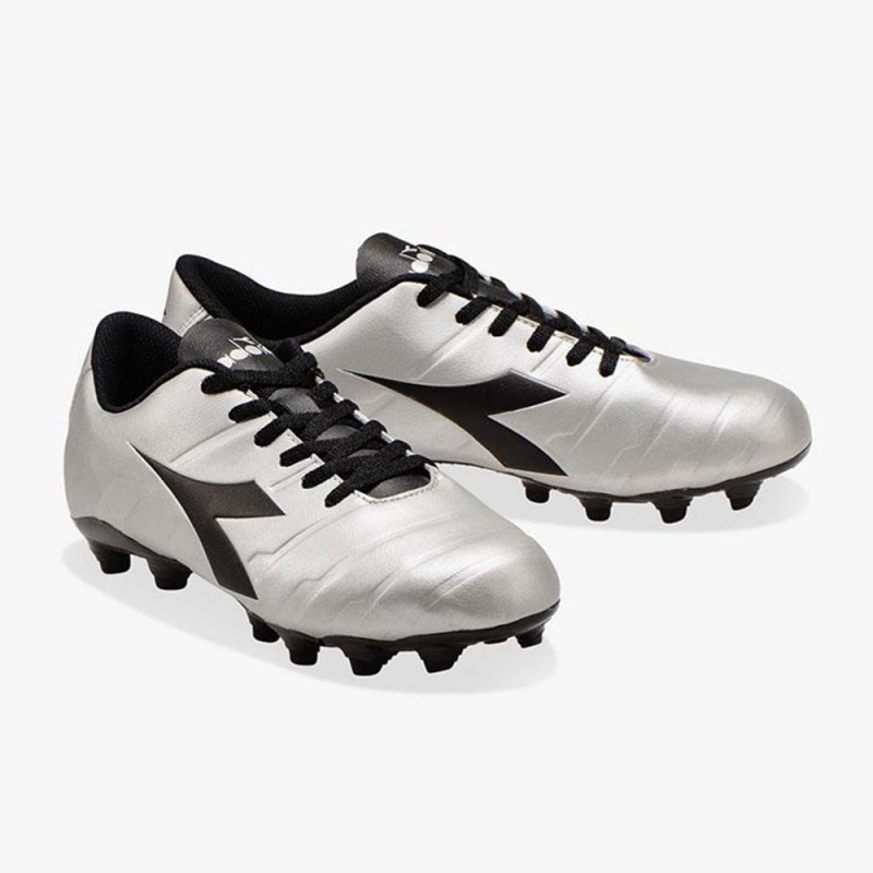 Diadora Pichichi Fotbollskor Herr Silver | XICDYEF-04