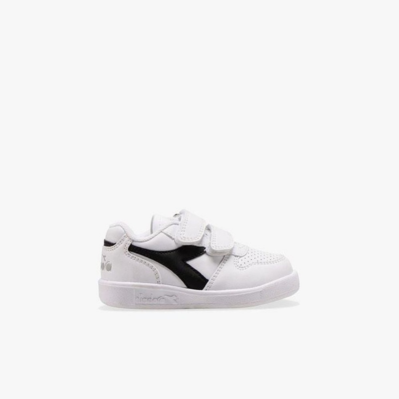 Diadora Playground Låga Sneakers Barn Vita | XPCKISR-84