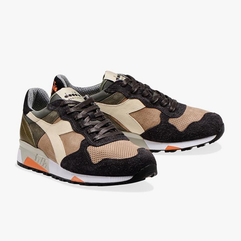 Diadora Trident Låga Sneakers Herr Gröna | AWGTULC-25