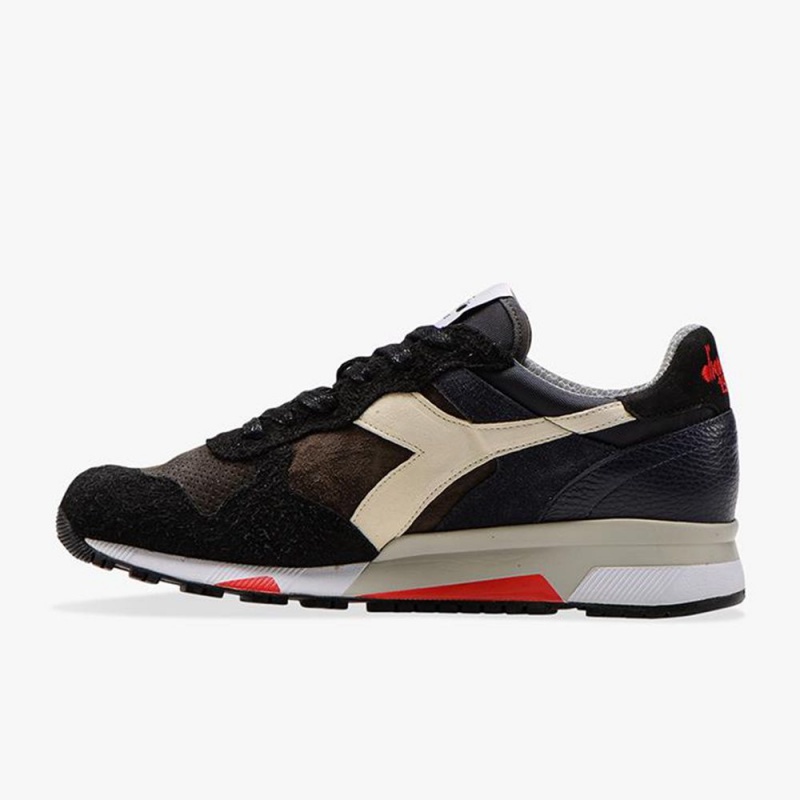 Diadora Trident Låga Sneakers Herr Marinblå | XEUTAWC-57