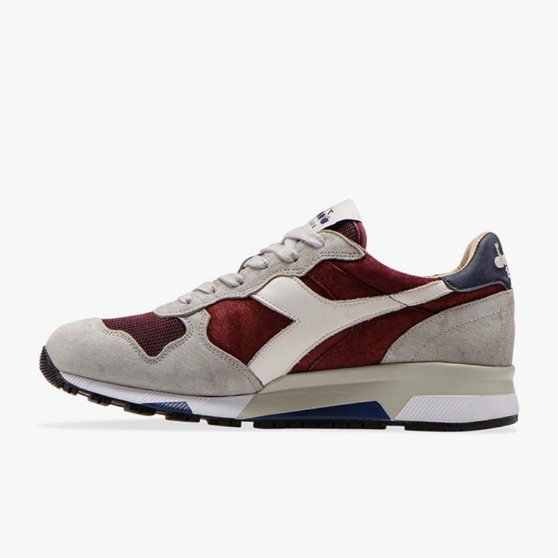 Diadora Trident Låga Sneakers Herr Röda | UWHVMXG-80