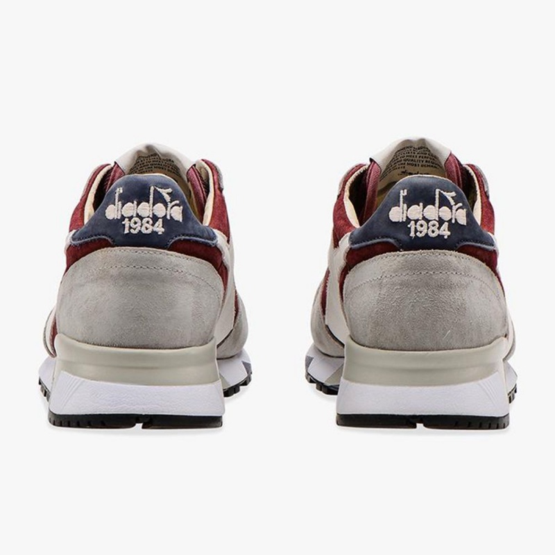 Diadora Trident Låga Sneakers Herr Röda | UWHVMXG-80